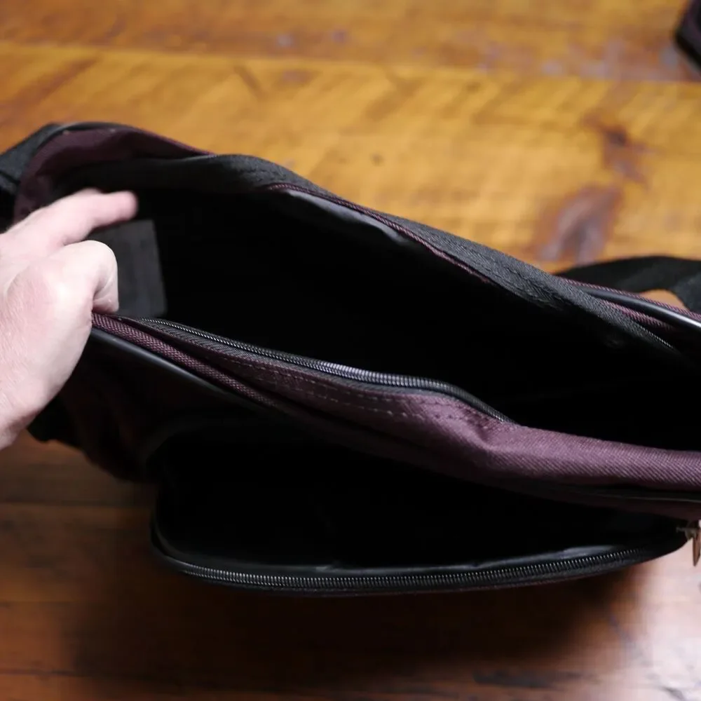 AMERICAN TOURISTER Advanta Burgundy Nylon Shoulder Strap Carry-On Duffle Bag 15